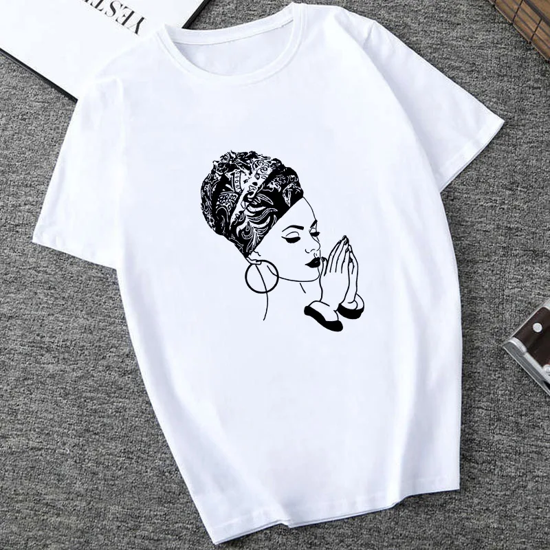 Женская футболка в стиле Харадзюку белая ретро с коротким рукавом подходит для