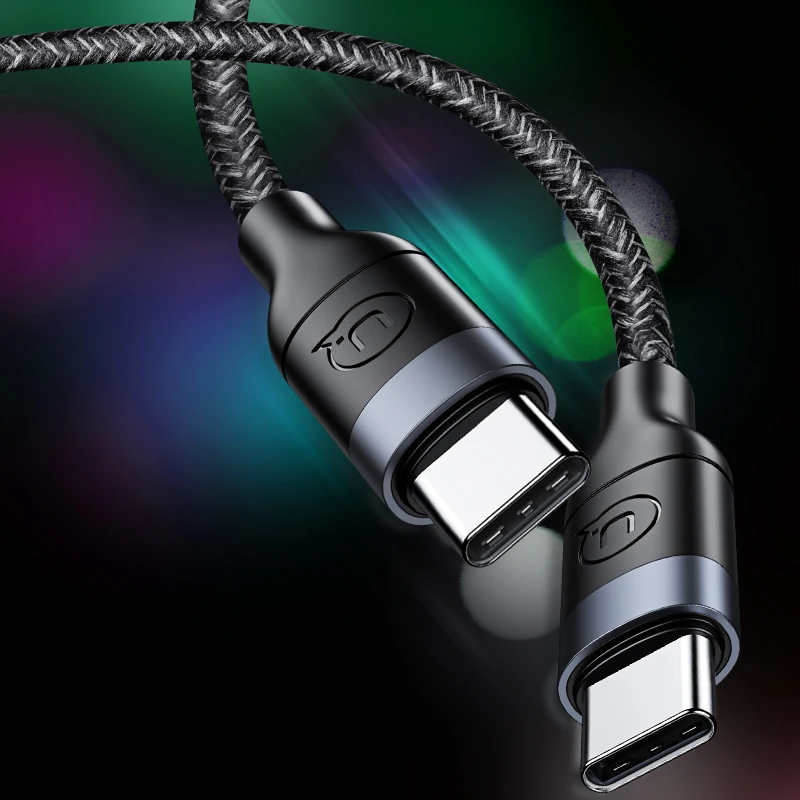 USAMS Type-C к Lightning Micro 100 Вт PD кабель для быстрой зарядки USB C Ipad Macbook Xiaomi Huawei Samsung