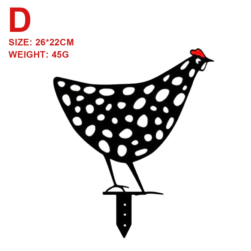 

Chicken Family Hen Garden Decoration Organizador Ornaments Chicken Family Garden Statue Backyard Lawn Stakes Chicken Yard Art
