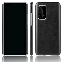 huawei p40 pro plus p40lite case litchi grain pu leather hard back cover case for huawei huawei p40 lite p40pro plus phone cases