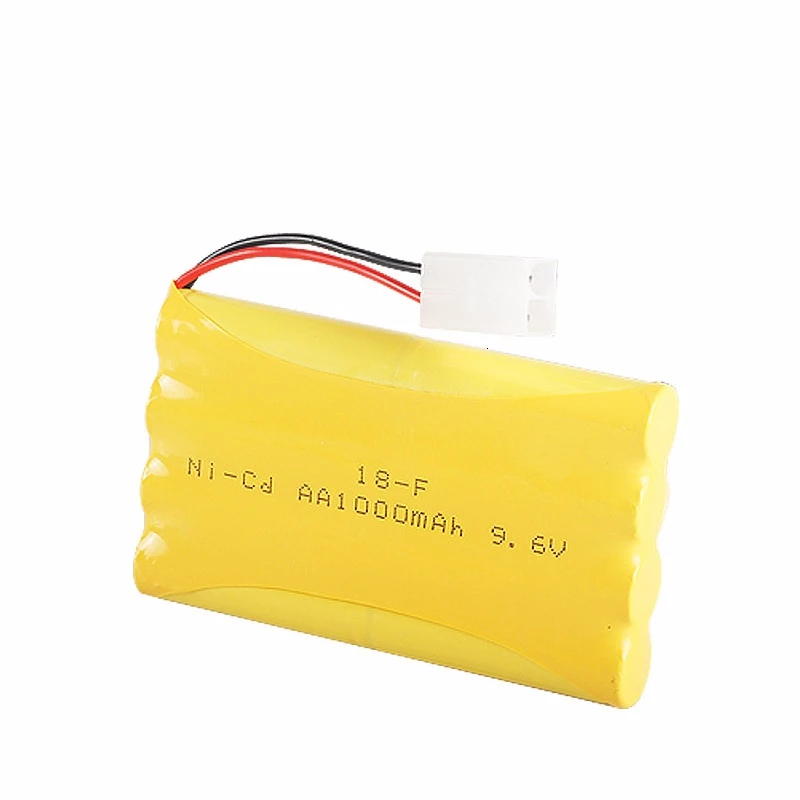 Upgrade 9.6v 1000mah NiCD Battery For Rc Toys Cars Tanks Trucks Robots Guns Boats AA Ni-CD Rechargeable Pack 3pcs | Игрушки и хобби