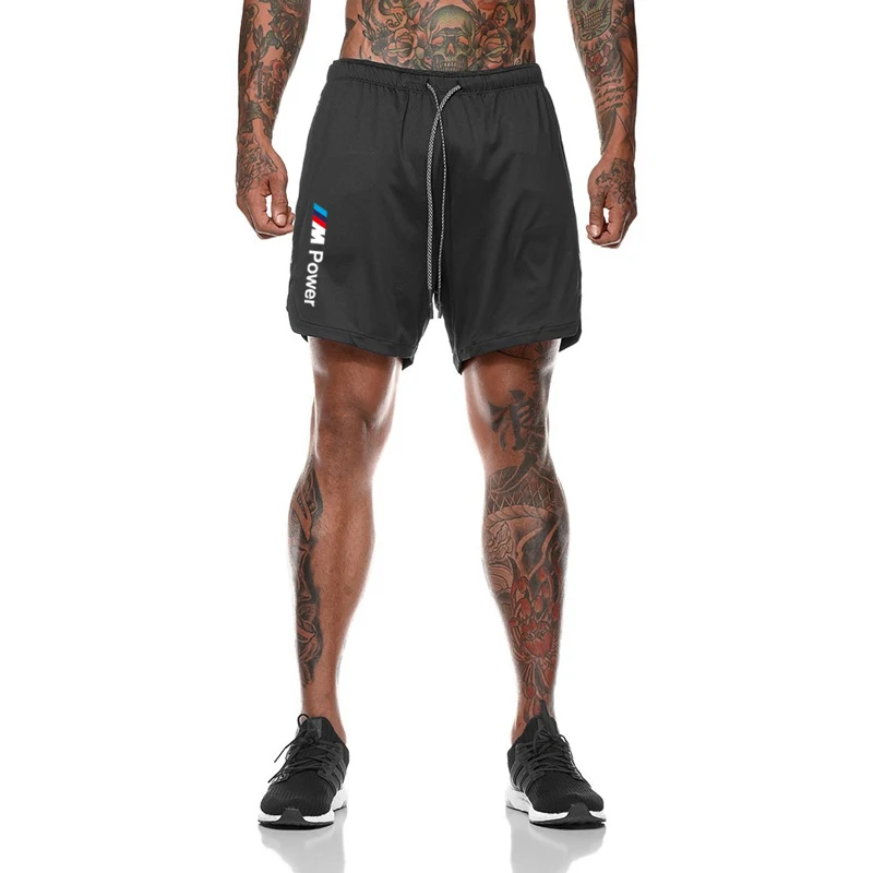 

2021 Summer New Leisure Man Shorts Bmw Printing Custom Made Hip Hop Harajuku Male Sweatpants Men Beach BMW Shorts