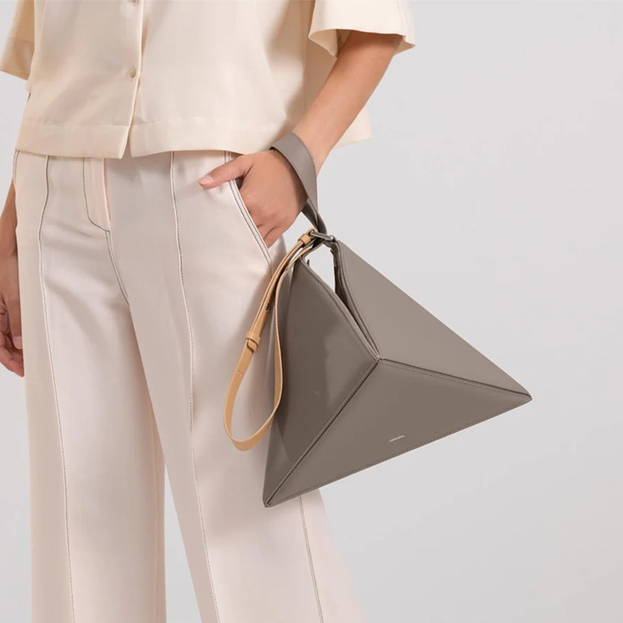 Женские сумки на плечо с геометрическим рисунком оригами роскошные дизайнерские