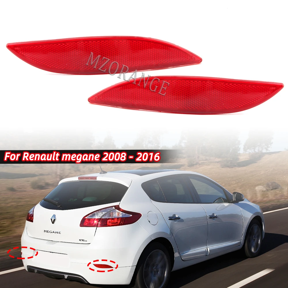 

Rear Bumper Reflector Light For Renault Megane MK3 Hatchback Tail Light Bumper Lamp Car Accessories 265650004R 265600004R