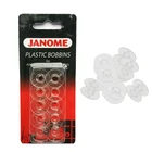 Пластиковые бобины JANOME x10 в упаковке для всех домашних систем Janome модель 200122005