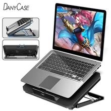 Two USB Laptop Stand With Cooling Fan Large Size Laptop Cooling Pad Notebook Support Gaming Cooler With Two Fans For Lenovo