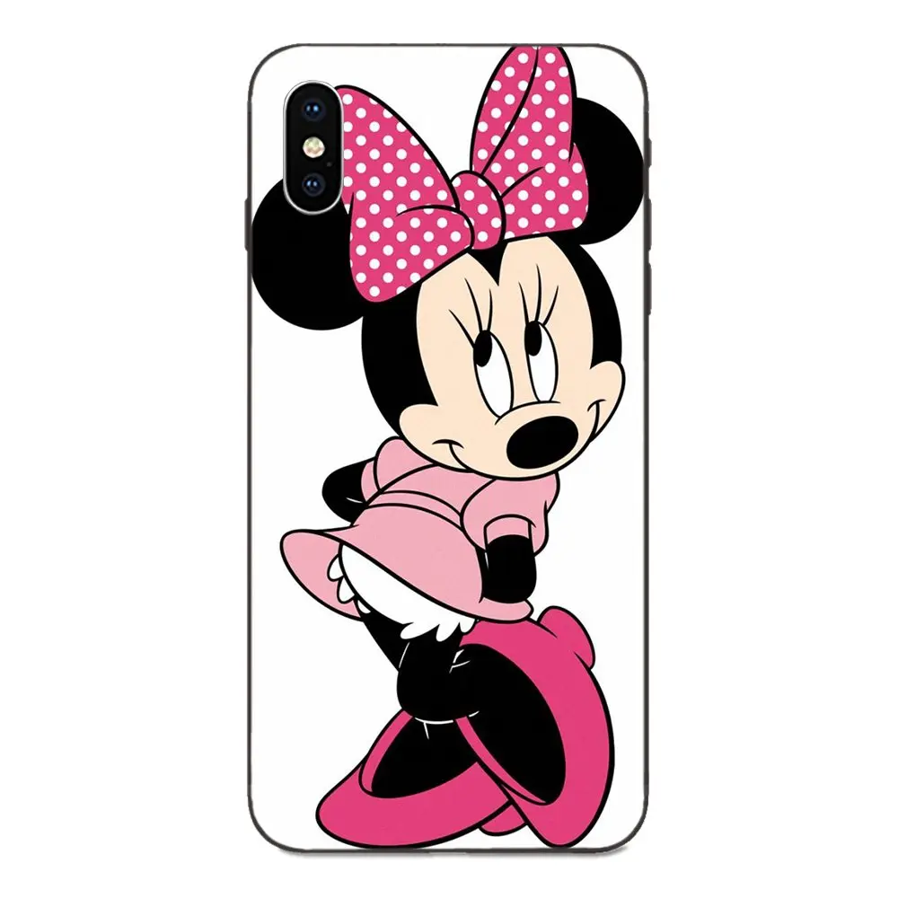 as picture Красивая Минни Мышь Стиль для Galaxy A3 A5 A6 A6s A7 A8 A9 A10 A20E A30 A40 A50 A60 A70 A80 A90 плюс печати чехол для телефона - Цвет: as picture