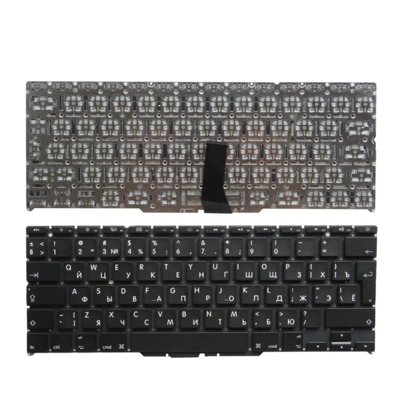 Клавиатура GZEELE для ноутбука Apple Русская клавиатура MacBook Air A1370 A1465 MC505 MC506 MC968 MC969 RU 2011