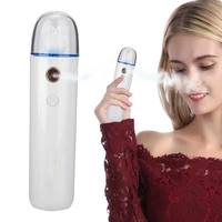 1 pcs cute usb charging portable nano mist spray atomization face moisturizing sprayer anti aging wrinkle women beauty skin care