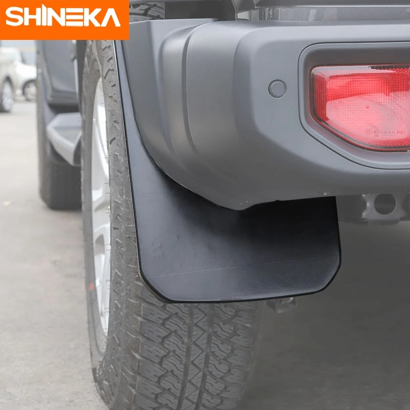 SHINEKA крыло брызговиков Flares для Jeep Wrangler JL Автомобильные Брызговики ABS аксессуары