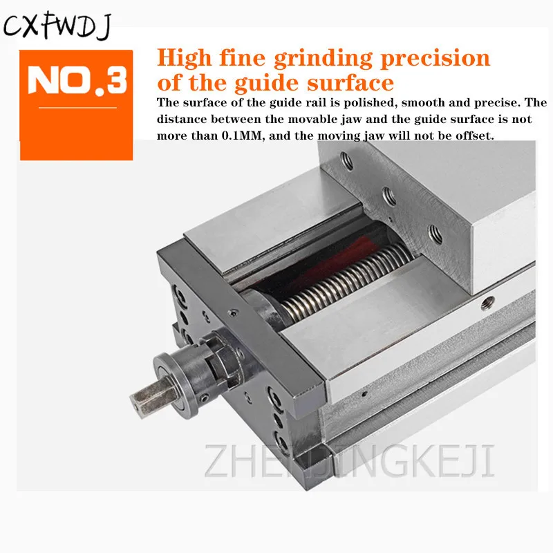 

Ultra-precision Vise SMC-160A for Precision Machining of 6 Inch MC Double Clamping angle Solid Precision Mechanical Vice