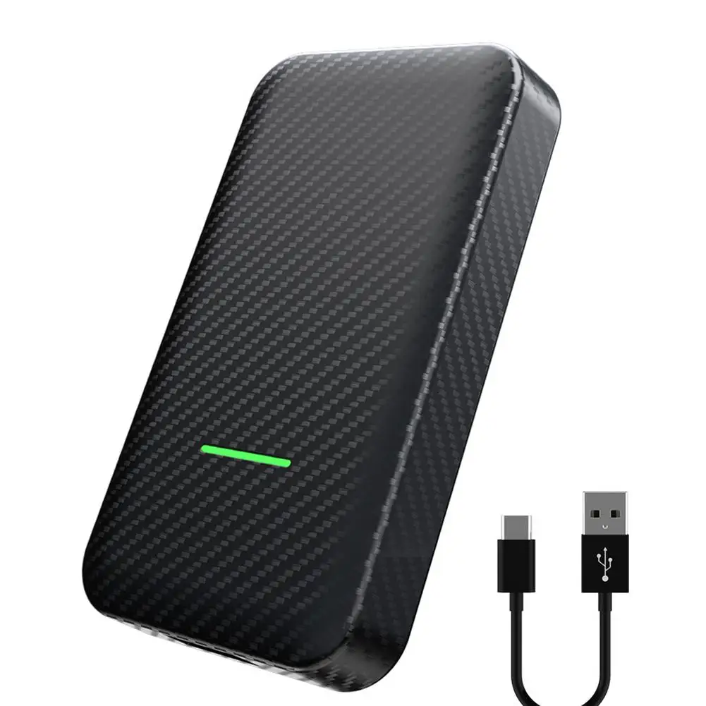 

Wired to Wireless Carplay Adapter Compatible with Car-play and foriPhone Wireless USB Support iOS System Auto-Connect Wireles