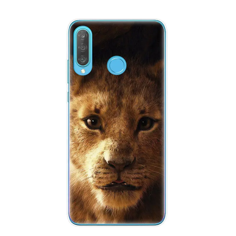 T6823 Cartoon Lion King nala simba timon Phone Cases for Huawei P30 P20 Mate 20 Lite Pro P8 P9 P10 Lite Cover Coque Etui fundas - Цвет: T6823