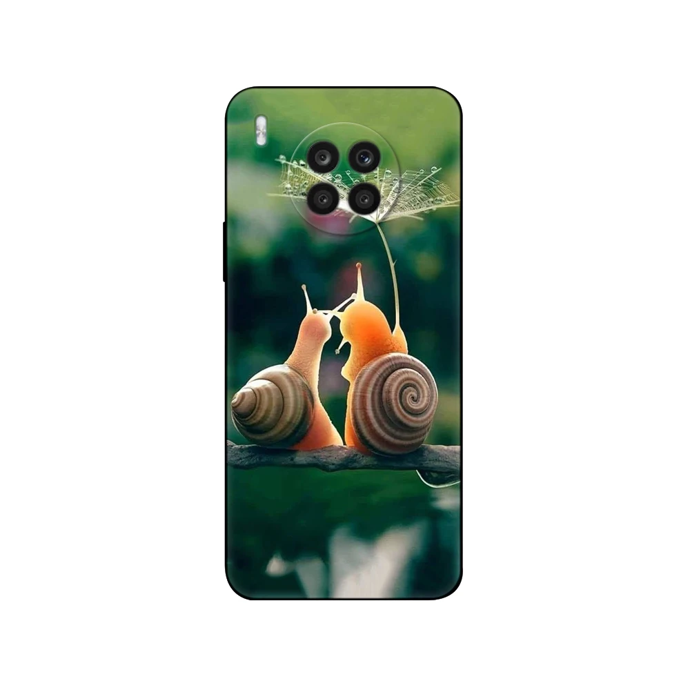 Чехол для Honor 50 Lite 6 67 дюйма силиконовая задняя крышка чехол телефона Huawei