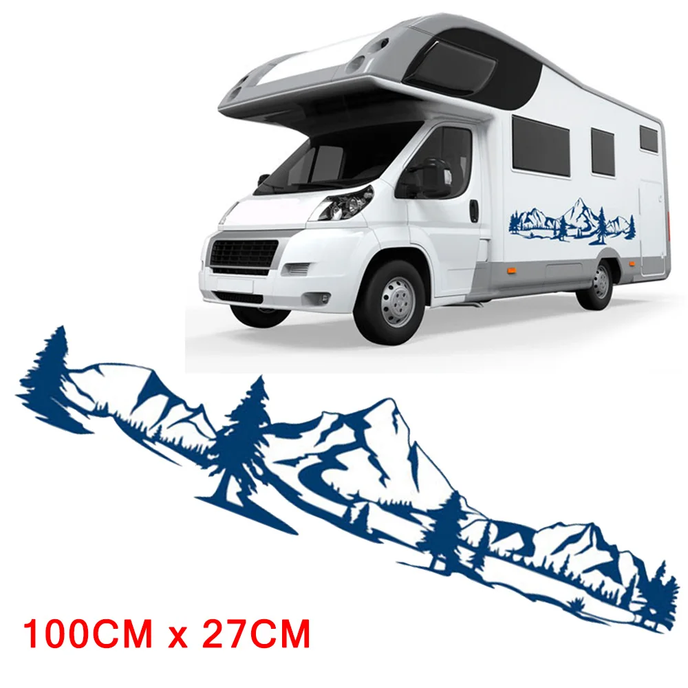 

Accessories Stickers Stickers Tree Graphic Caravan Sticker Decal 100x27CM