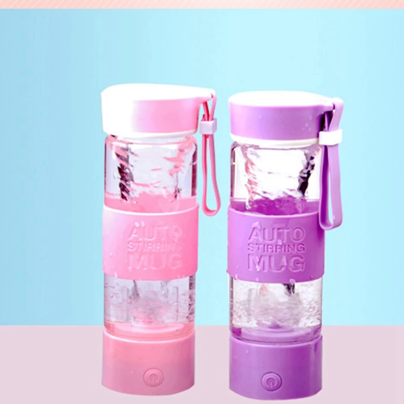 400 мл новая стеклянная ленивый автоматический смешивая чашка креативный подарок