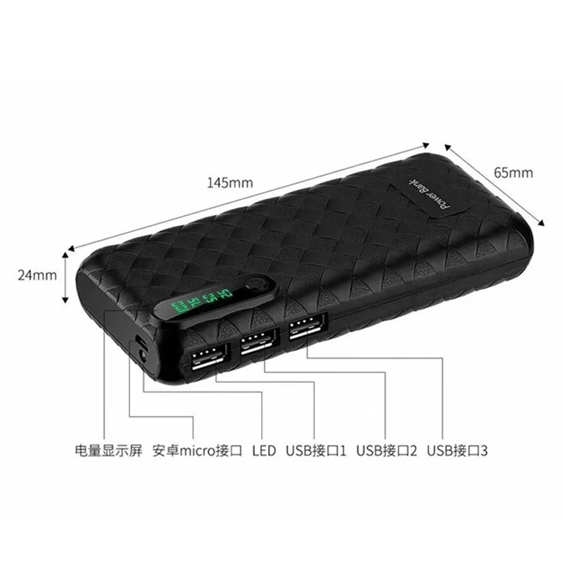45000mAh Power Bank Portable Charger with LED Digital Display External Battery Flashlight For Xiaomi Samsung | Мобильные телефоны и