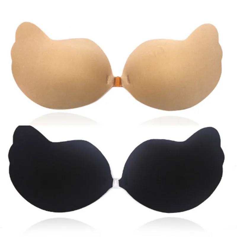 1Pc Sexy Women Push Up Bra Invisible Self-Adhesive Bra Bust Front Cloure Strapless Bra Underwear Brassiere Adhesives Bralette