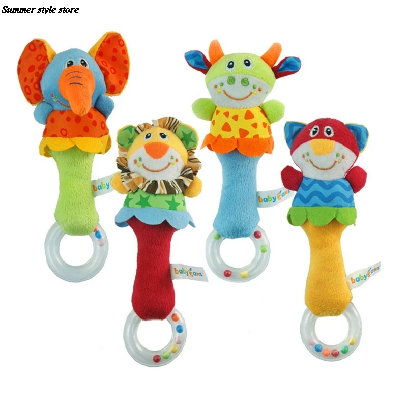 

Infant Rattle Teething Baby Toys Bottle Shake Baby Hand Development Teethers Toy Set Newborn Toddler For Children Hand Stick