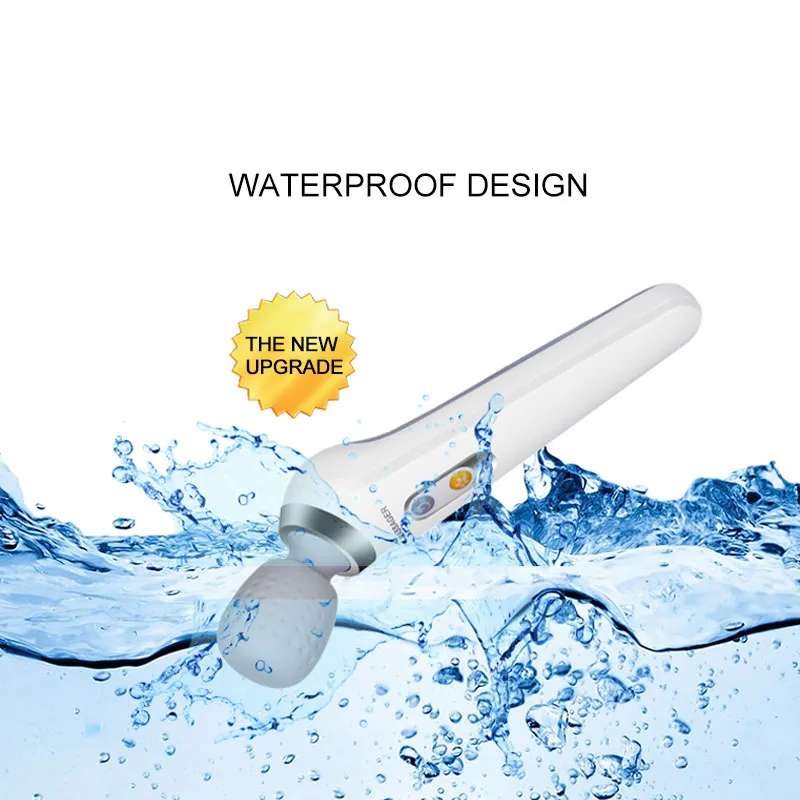 Электрический массажер для тела с зарядкой от USB водонепроницаемый портативный