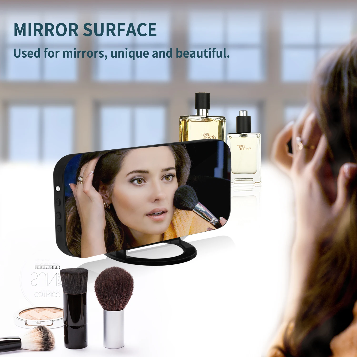 Цифровой светодиодный Будильник с голосовым управлением большой дисплей