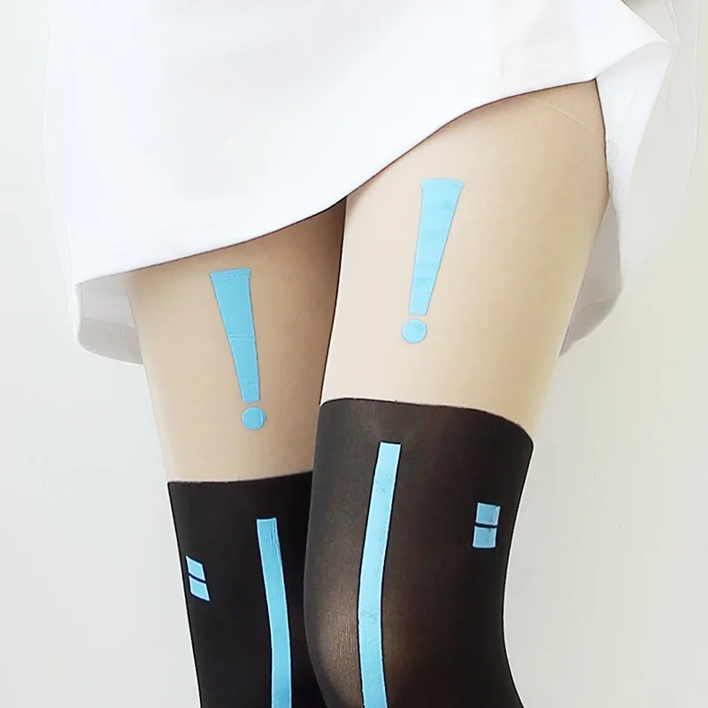 14 Anime cartoon stockings cat loving heart bear totoro devil Kumamon bowknot cute fun sweet women cotton stockings cosplay kawaii - Цвет: 14