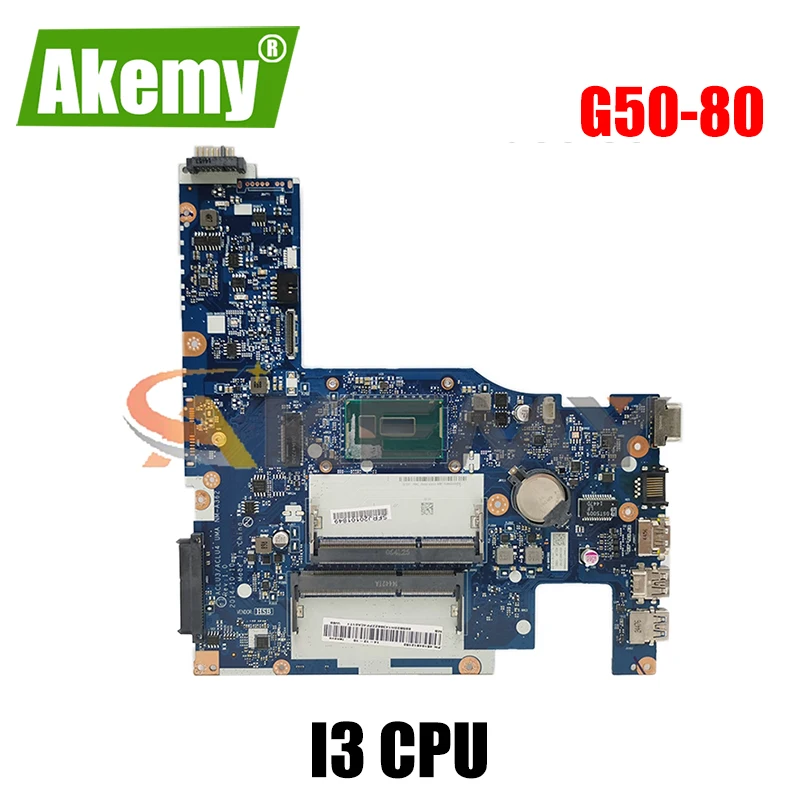 

Akemy ACLU3/ACLU4 UMA NM-A362 материнская плата для ноутбука Lenovo G50-80 Материнская плата ноутбука процессор I3 DDR3 100% тест