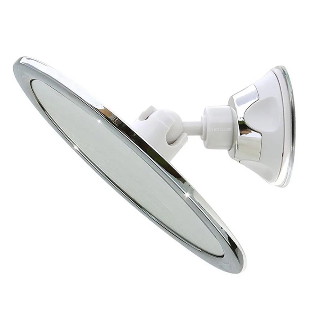 

Fogless Makeup Mirror With Holder Suction Cup 360 Rotation Shower Shave Mirrors FBS889