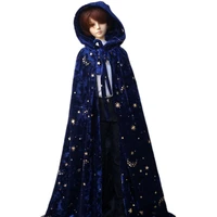 bjd wizard cloak coat outfits top clothing blue for 14 13 24 60cm 70cm tall male sd msd sd17 dk dz aod dd doll