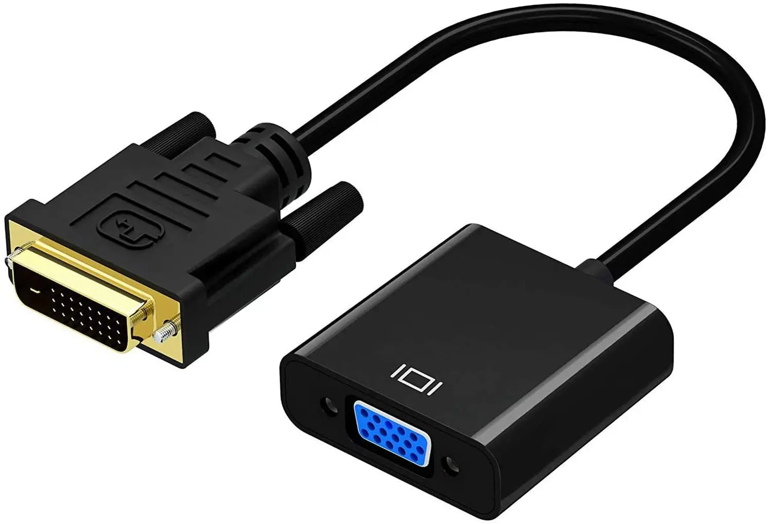 Адаптер DVI штырь-гнездо VGA Full HD 1080P | Электроника