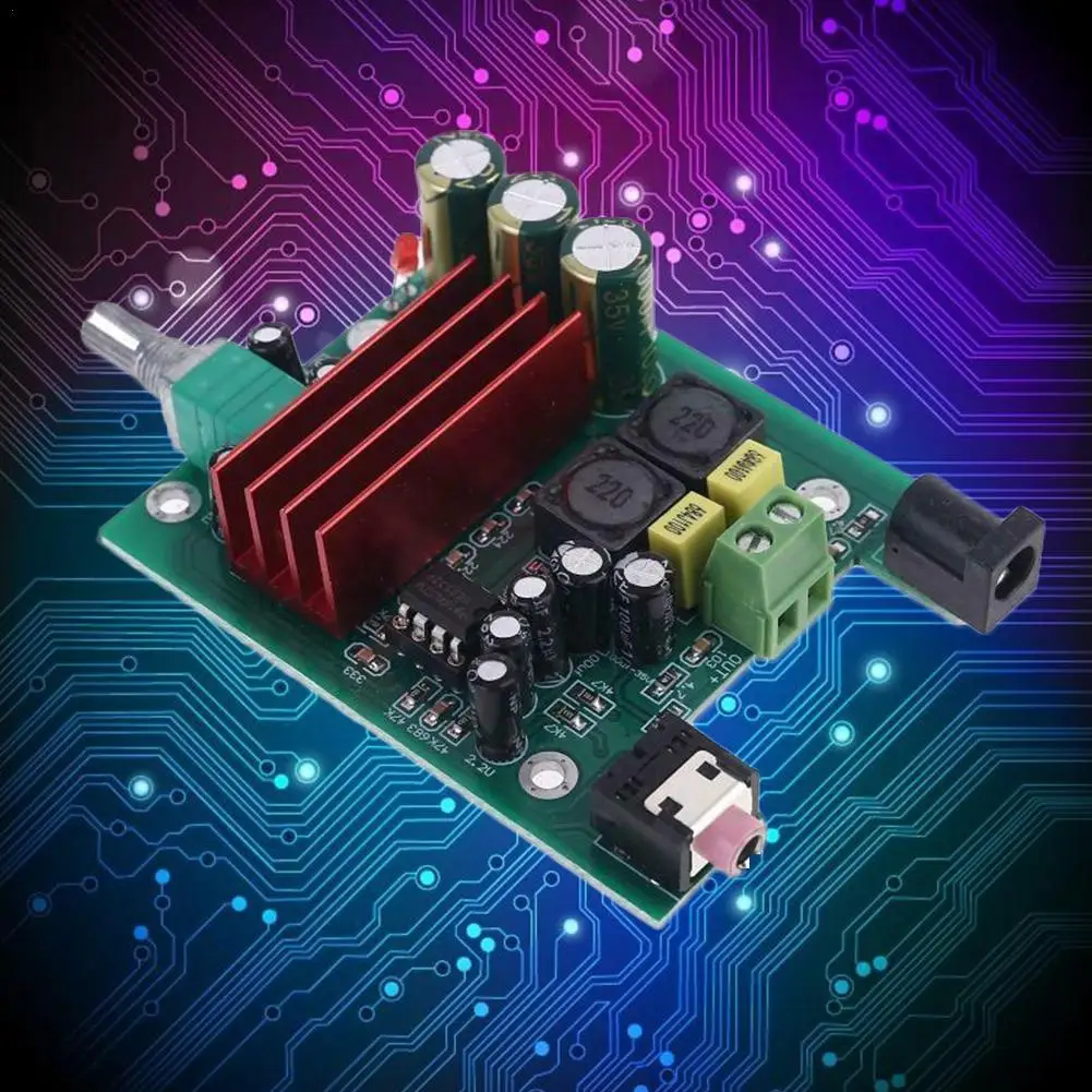 

TPA3116D2 100W mono power amplifier board 100W subwoofer amplifier board digital power amplifier power T5K7