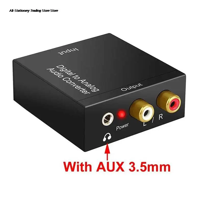 ЦАП SPDIF коаксиальный/RCA 3 5 мм jack Портативный с усилением | Электроника