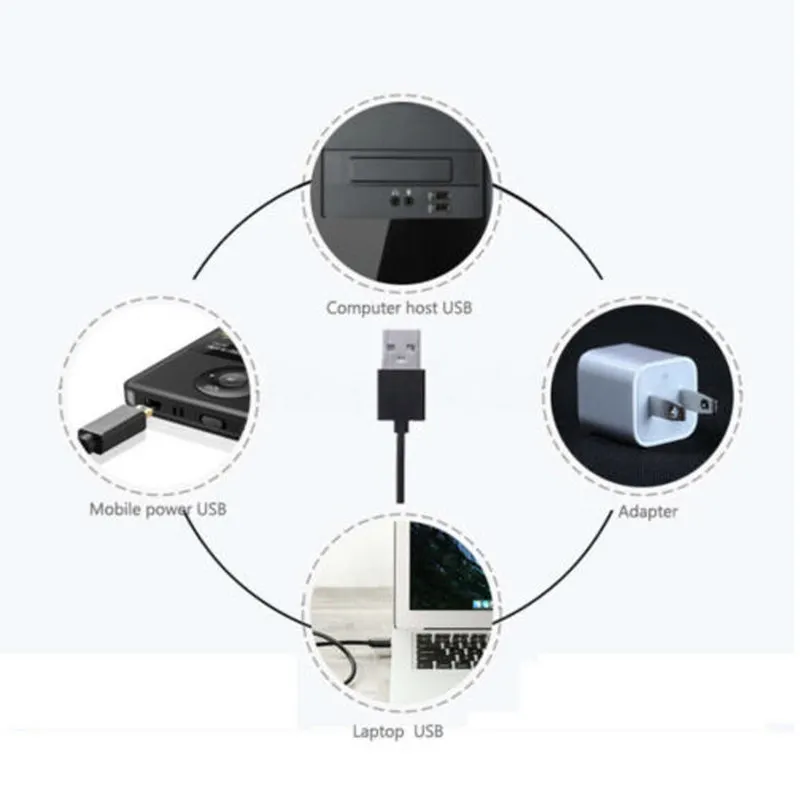 Новый сенсорный выключатель современный черный Usb кабель пульт дистанционного
