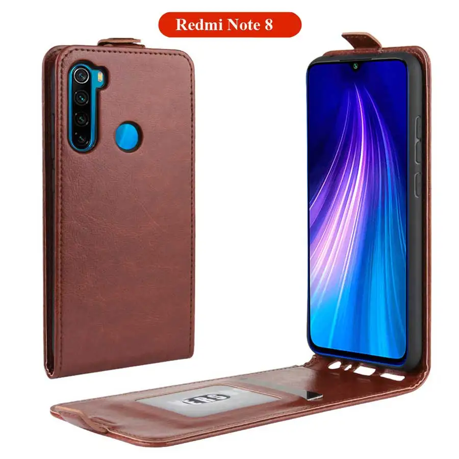 Xiaomi Redmi Note 8 чехол на Redmi Note8 Pro чехол ретро кожаный Магнитный Вертикальный книжка Флип чехол на для Xiaomi Redmi Note 8 note8 pro чехол чехлы обложка бизнес телефона сумка