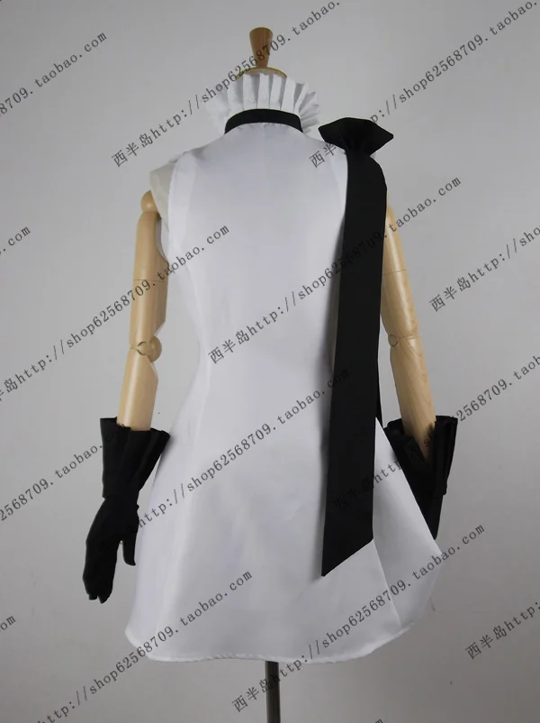 

VOCALOID cos Kagamine Rin anime man woman cosplay High-quality fashion costume full set Shirt + skirt + bow + streamer