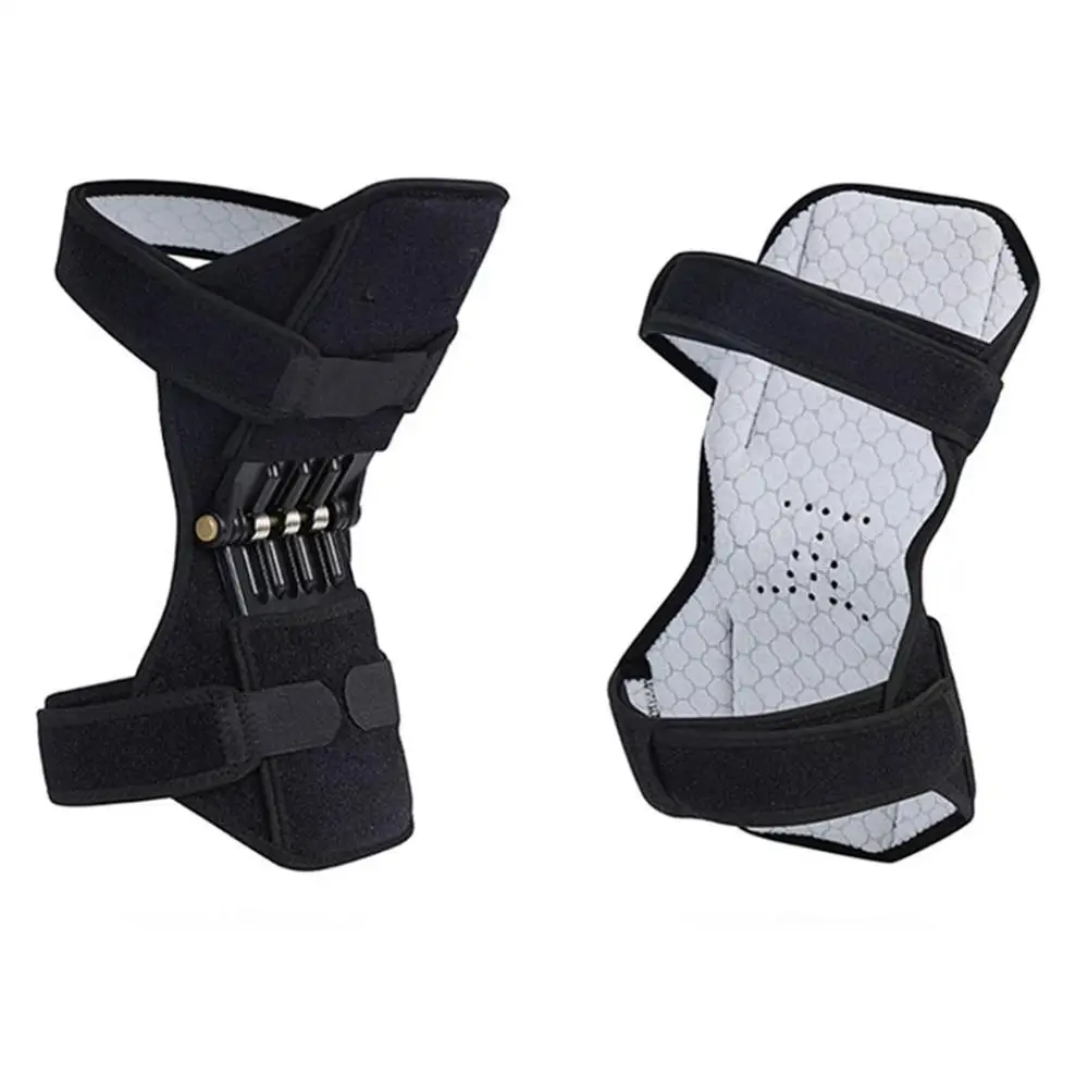 

1pcs knee booster Pads Joint Support Mountain Climbing Running Non-slip Power Lift Spring Knee Brace Patella Boosters For Elder