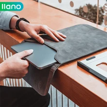 LLANO Laptop Bag Sleeve Case For Macbook Pro 13.3-15.6 inch Mac Air Briefcase Notebook Pouch HP Huawei Xiaomi Acer Lenovo Cover