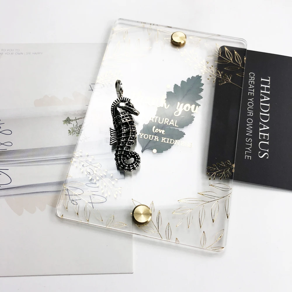 Подвеска морской конь затемненная ювелирные изделия в европейском стиле