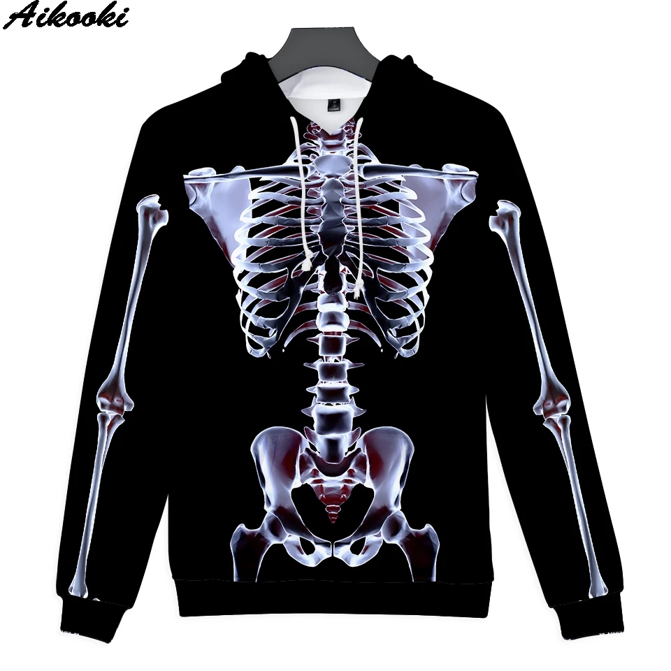 

Лидер продаж 2021, худи с рентгеновским 3D рисунком для мужчин и женщин, модное повседневное худи в стиле Харадзюку С 3D рисунком, худи с рентген...
