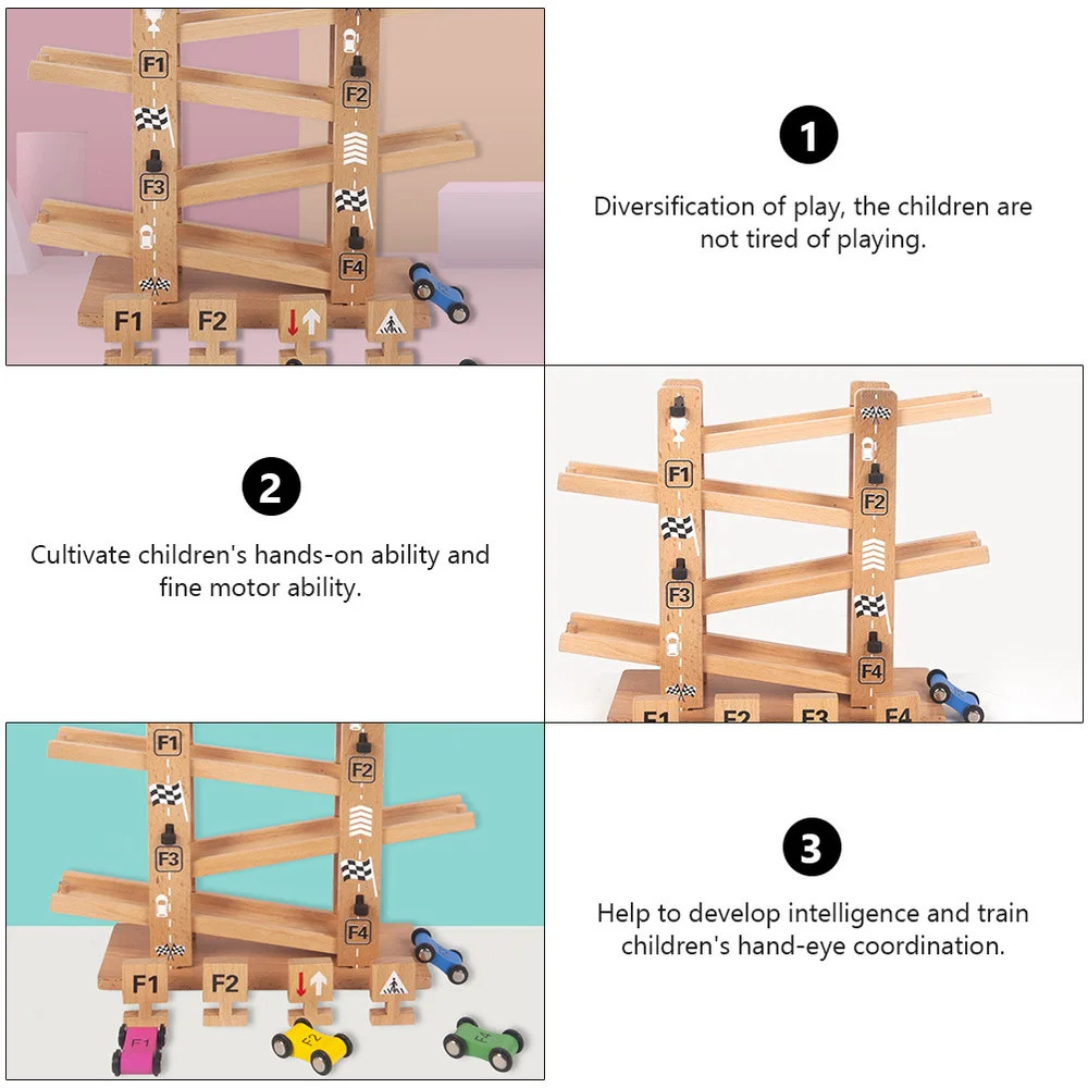 1 Set Exquisite Adorable Educational Toy Children Inertia Car Scooter Track Cognitive | Игрушки и хобби