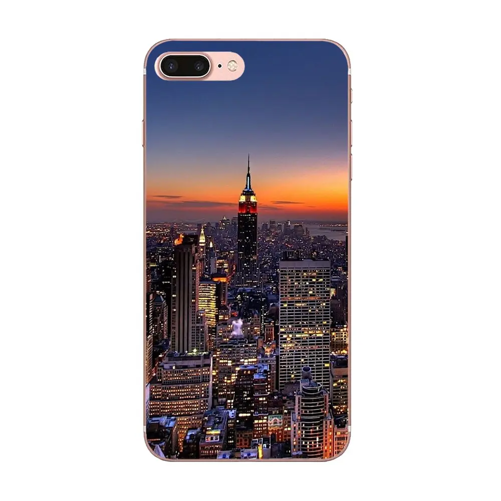 Я люблю Нью-Йорк Таймс квадратный выгодный для samsung Galaxy Note 5 8 9 S3 S4 S5 S6 S7 S8 S9 S10 5G mini Edge