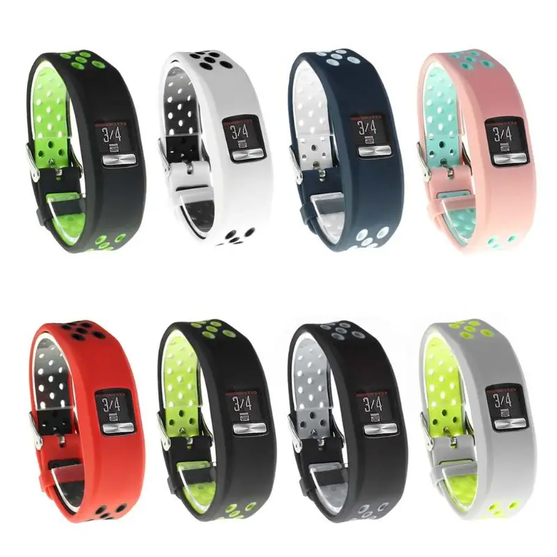 Новый текстурированный клетчатый ремешок для Garmin vivofit4 сменный из мягкого