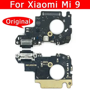 original usb charge board for xiaomi mi 9 mi9 charging port pcb flex connector mobile phone accessories replacement spare parts free global shipping