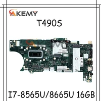 nm b891 for thinkpad t490s laptop motherboard ft491fx390 nm b891 with i7 8565u8665u 16gb ram original 100 fully tested