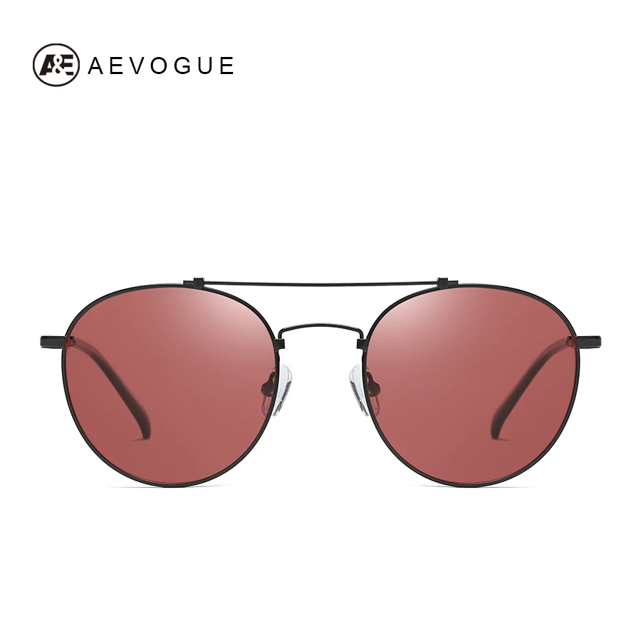 Очки солнцезащитные AEVOGUE AE0825 мужские/женские круглые металлические классические