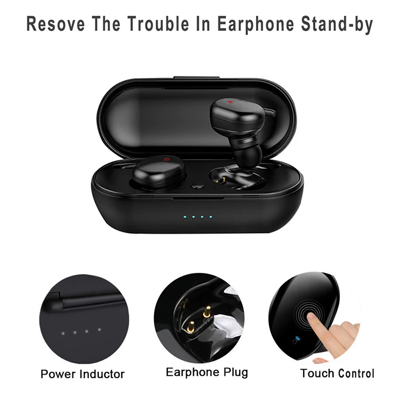 Фото Bluetooth-наушники Z50 Y30 TWS4 с сенсорным экраном 5,0 дюйма №1