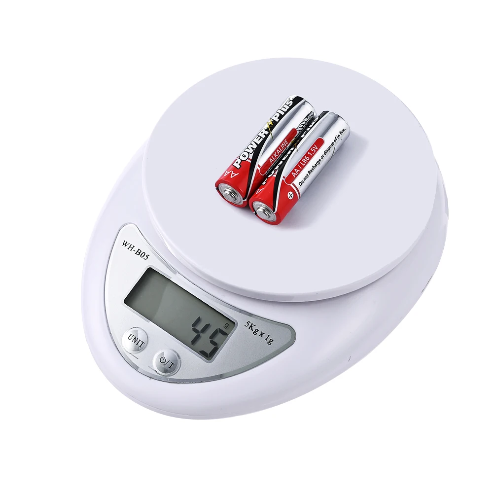 Электронные весы с ЖК дисплеем 5 кг/1 г 1 кг/0 г|Кухонные весы| |