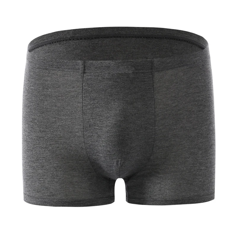 Мужские дышащие трусики боксеры нижнее белье для мужчин повседневные Мягкие