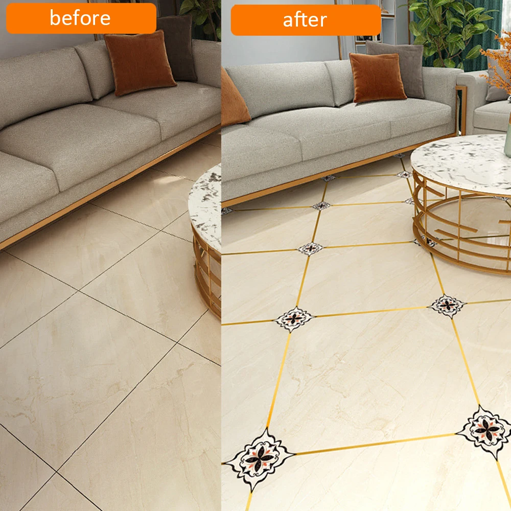 18 шт./компл. самоклеющиеся Водонепроницаемый пвх керамическая плитка наклейки на