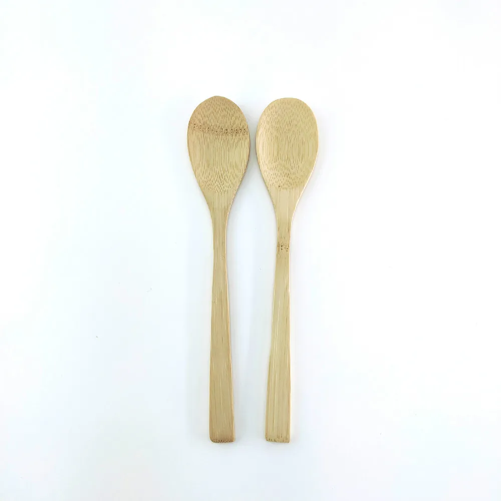 

Bamboo Spoon Wooden Kitchen Cooking Portable Reusable Utensil Tools Soup Catering Tableware Teaspoon Eco-Friendly